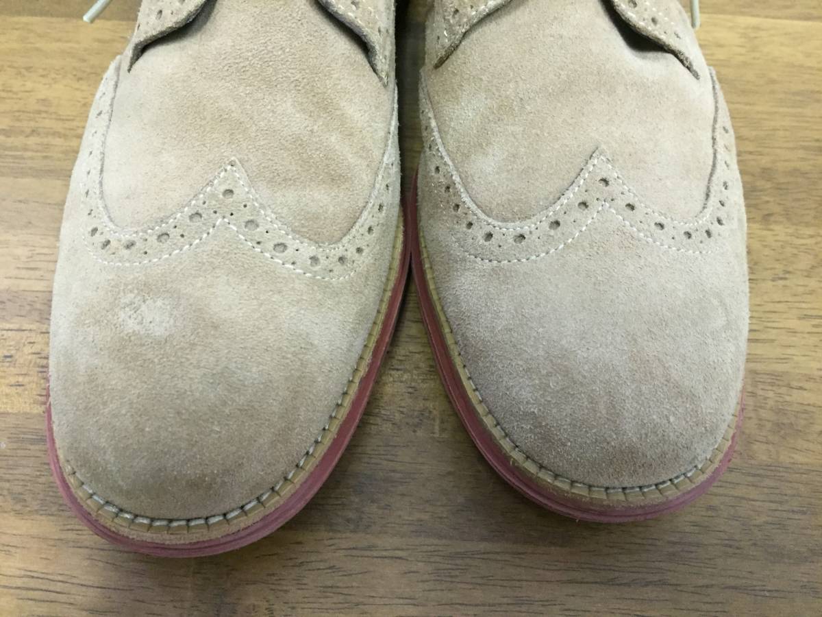 Cole Haan Lunargrand Wingtip タンスウェード ２９．５ USED ルナグランド_画像5