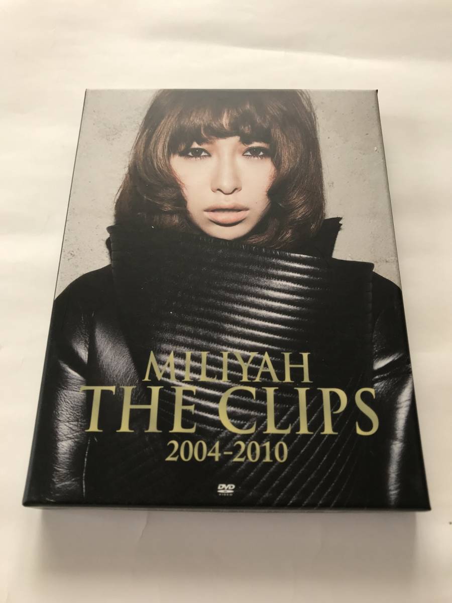 C12【音楽・映像】 CD・DVD 「MILIYAH THE CLIPS 2004-2010」 加藤ミリヤ　2 DVD DISK + CD　初回生産限定版_画像1