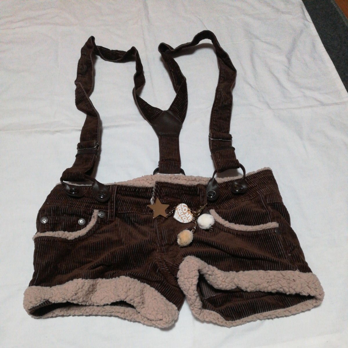 Paypayフリマ 超美品 ショートパンツ コーデュロイ 茶色 ブラウン サロペット オーバーオール Paypayフリマ 超美品 ショートパンツ コーデュロイ 茶色 ブラウン サロペット オーバーオール