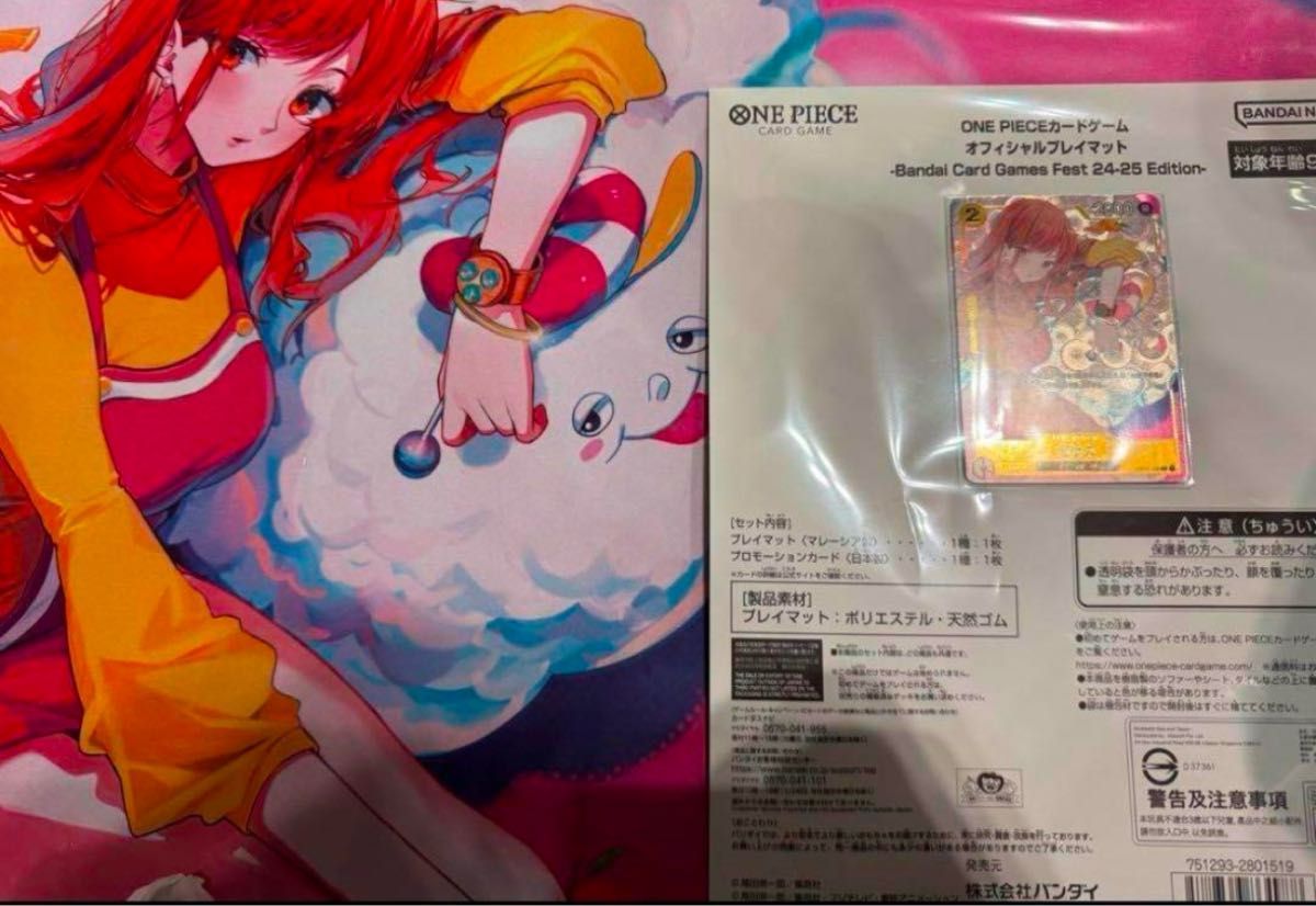 バンダイフェス ワンピースカードゲーム ナミ ゼウス プレイ バンダイフェス ワンピースカードゲーム ナミ ゼウス プレイ