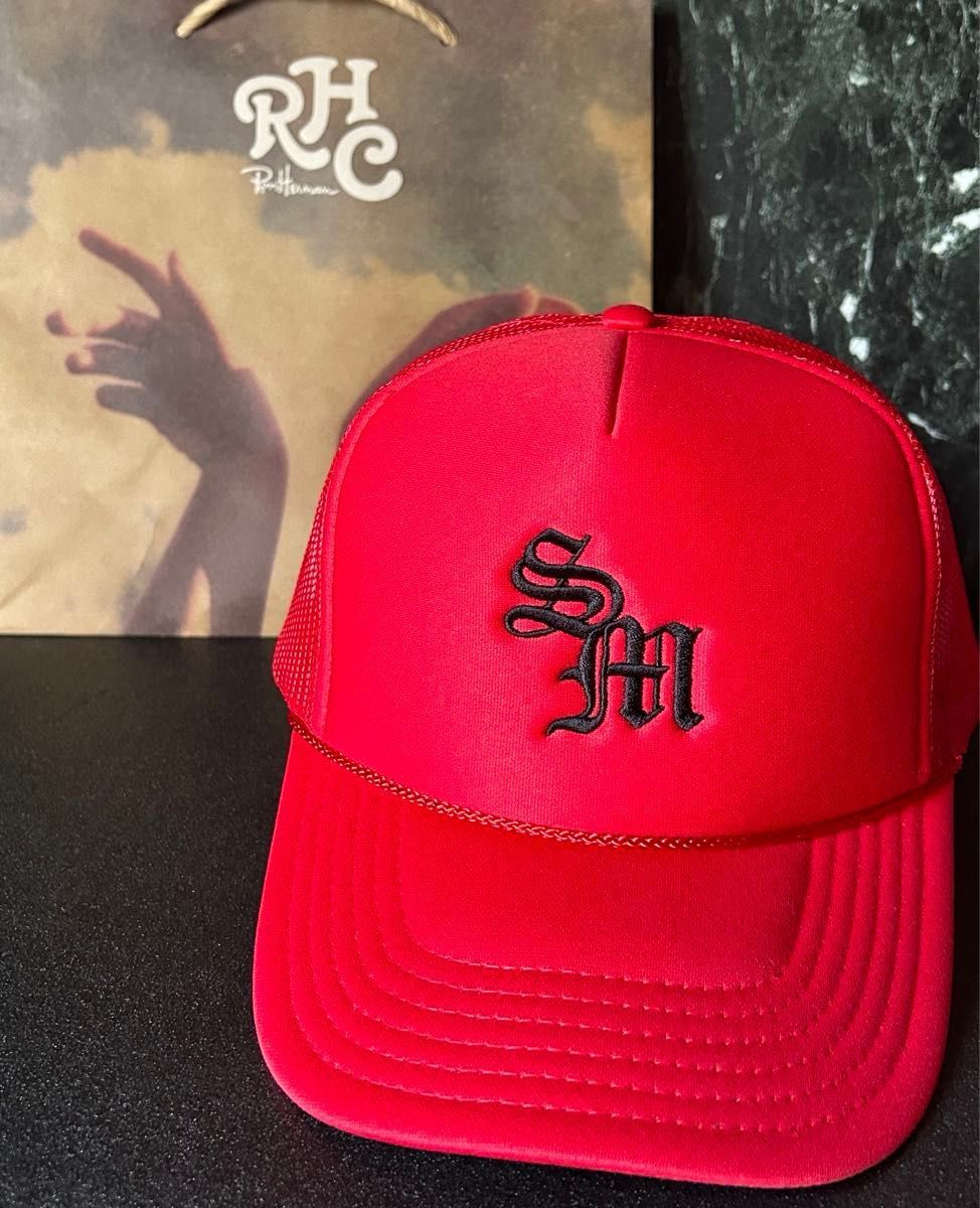 早い者勝ち【未使用】RHC Ron Herman x SEASIDE MOB Logo CapRed 早い者勝ち【未使用】RHC Ron Herman x SEASIDE MOB Logo CapRed