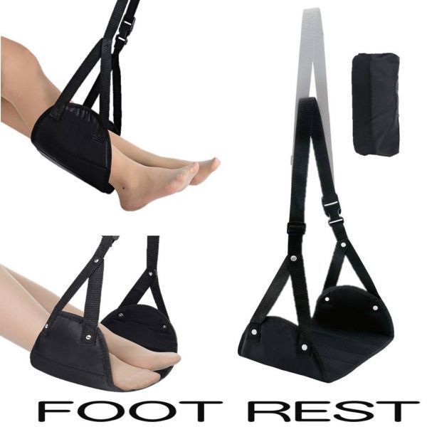  foot rest pair comfortably pair put airplane machine inside relax gtsu traveling abroad travel office car Shinkansen night line bus storage sack attaching 