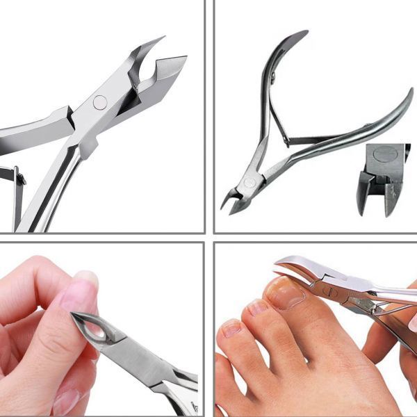  nail care 3 point set high quality cutie kru nippers &p car -........ nails repairs finger .. leather care made of stainless steel 