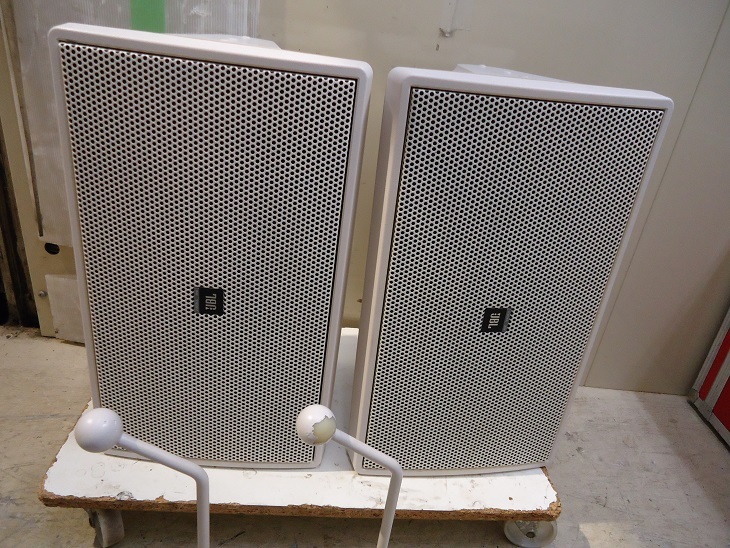 *JBL*CONTROL 29AV* pair speaker * white * hanging metal fittings attaching * operation goods *