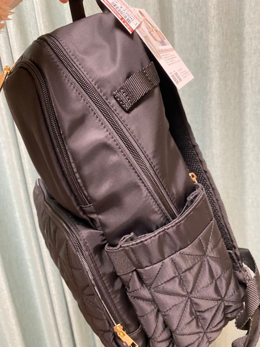 しまむら MUMU & Co 多機能リュック ブラック マザーズリュック しまむら MUMU & Co 多機能リュック ブラック マザーズリュック