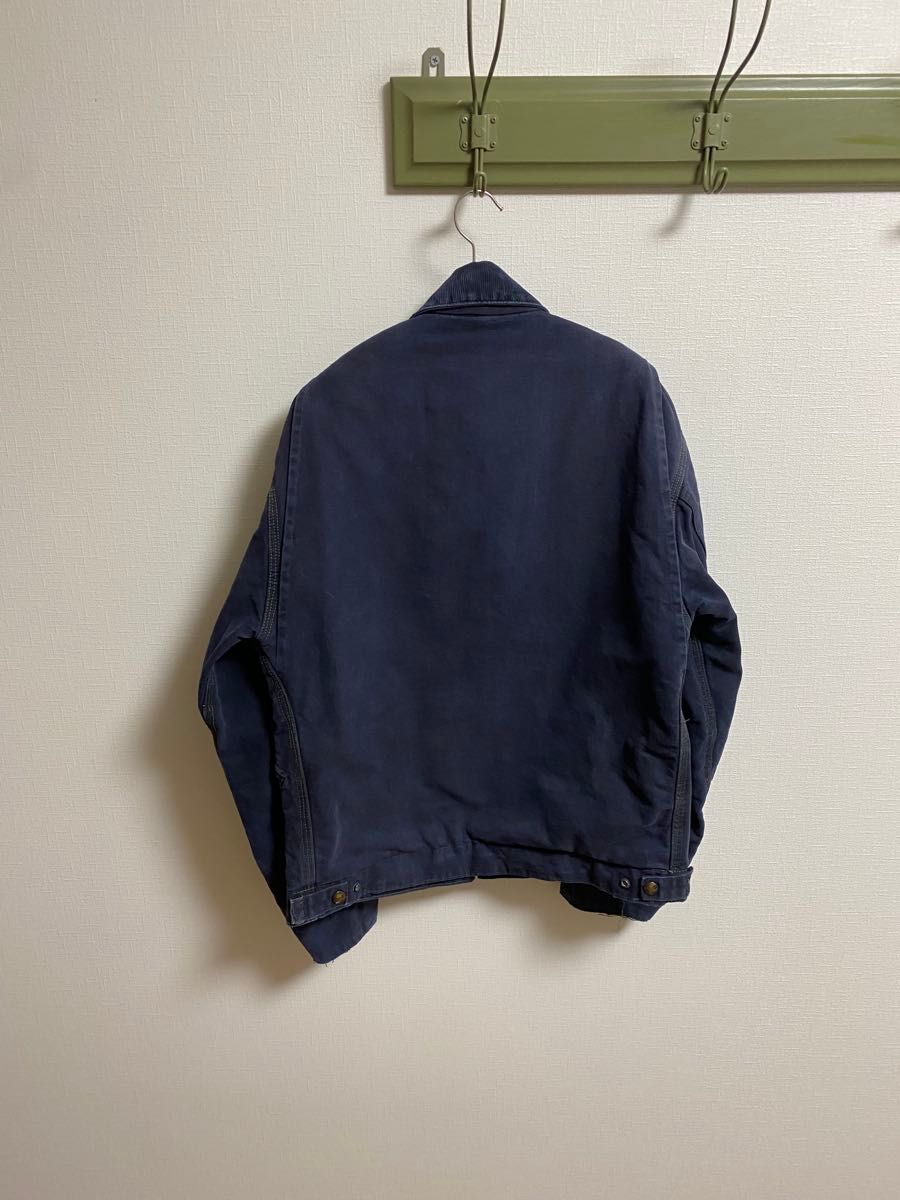 70s ネイビー デトロイトジャケット カーハート carhartt 70s ネイビー デトロイトジャケット カーハート carhartt
