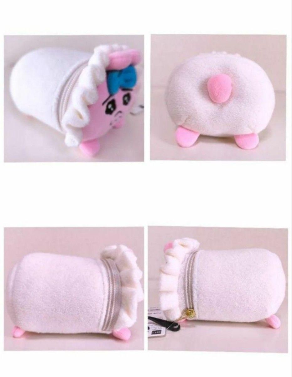 新品 未使用】おぱんちゅうさぎ ポーチ ぬいぐるみ ホワイト 白 新品 未使用】おぱんちゅうさぎ ポーチ ぬいぐるみ ホワイト 白