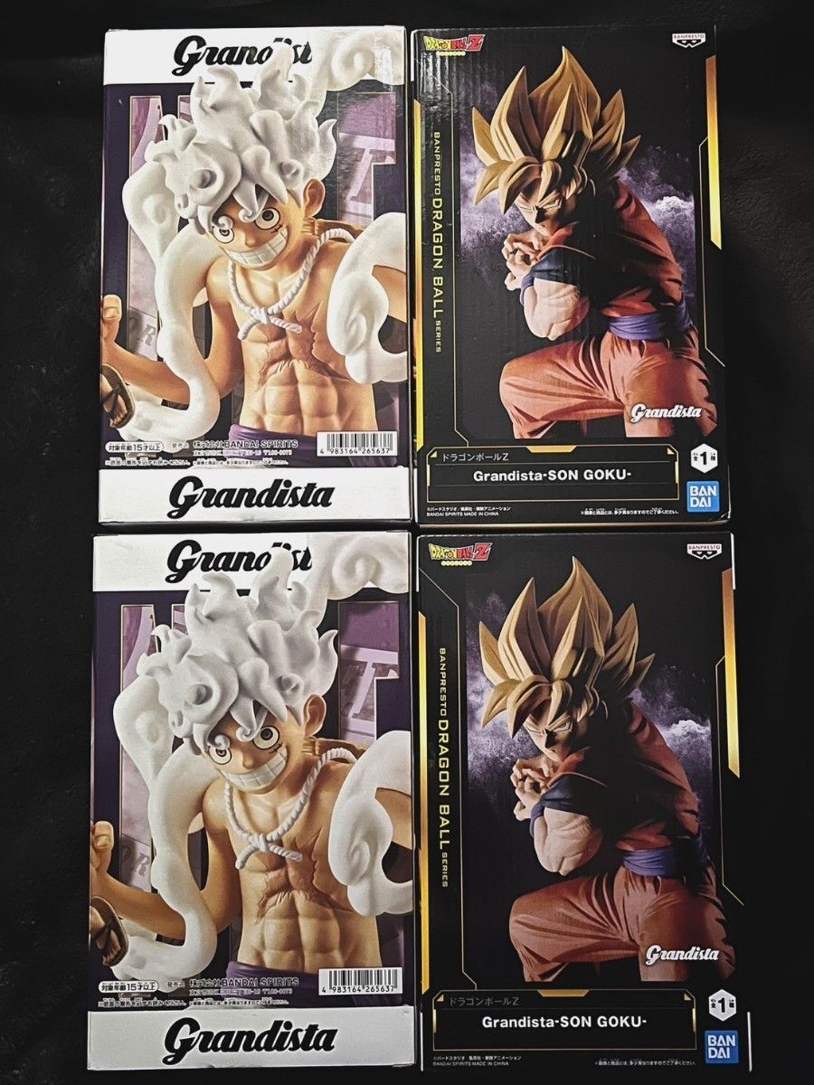 送料無料 数量限定/4個セット ワンピース ドラゴンボール