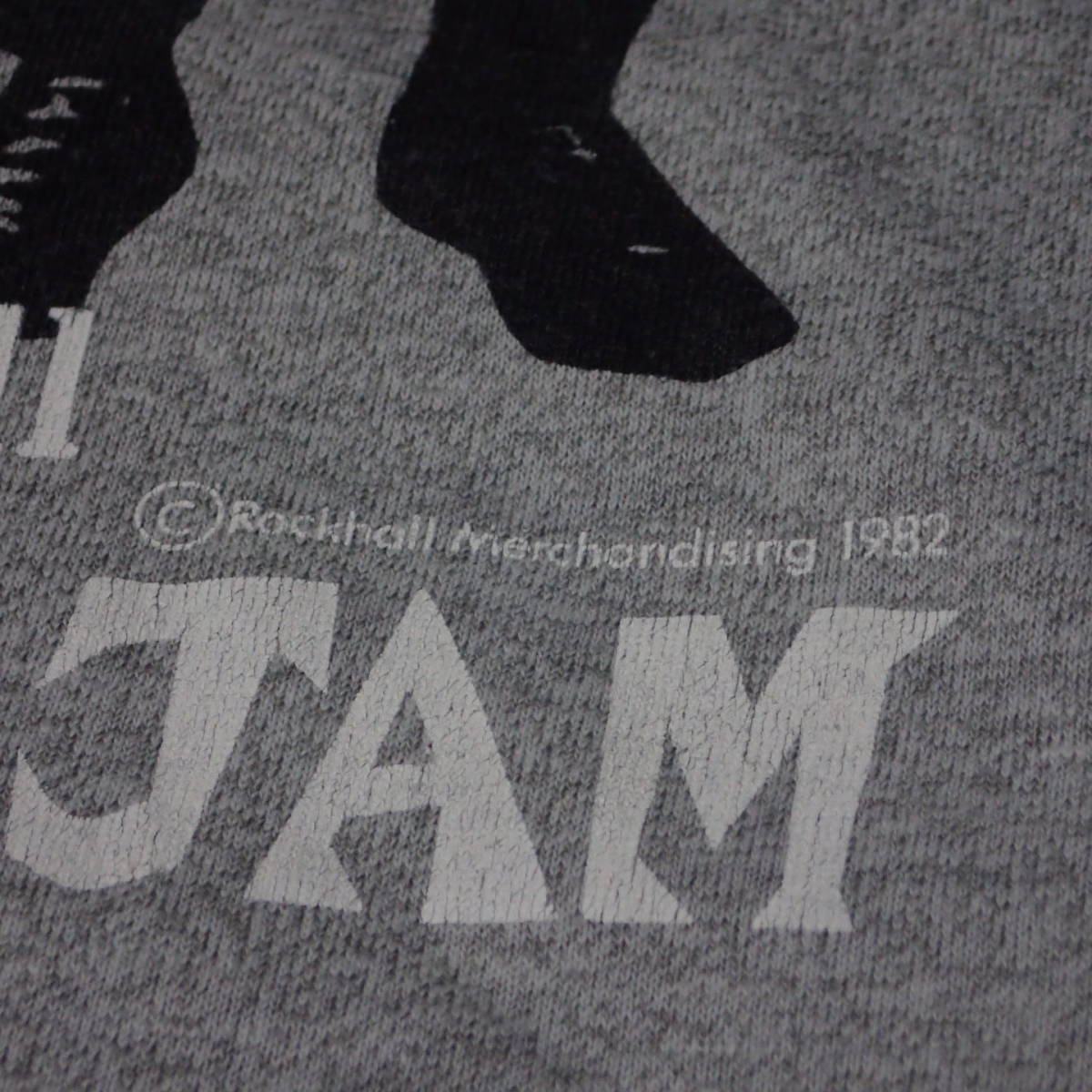 ■ 80s THE JAM Vintage T-shirt ■ ジャム ヴィンテージ Tシャツ 灰 コッポリ M 当時物 本物 バンドT ロックT paul weller