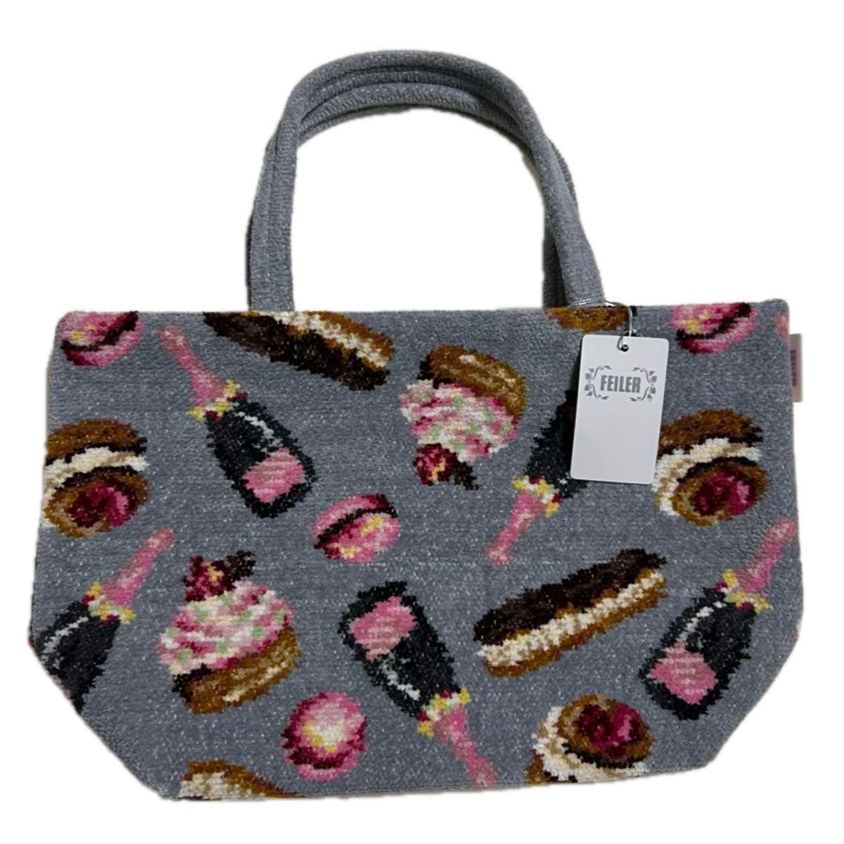【SALE】 フェイラー FEILER 新品 シェニール織 ロゼパルフェット柄 バッグ