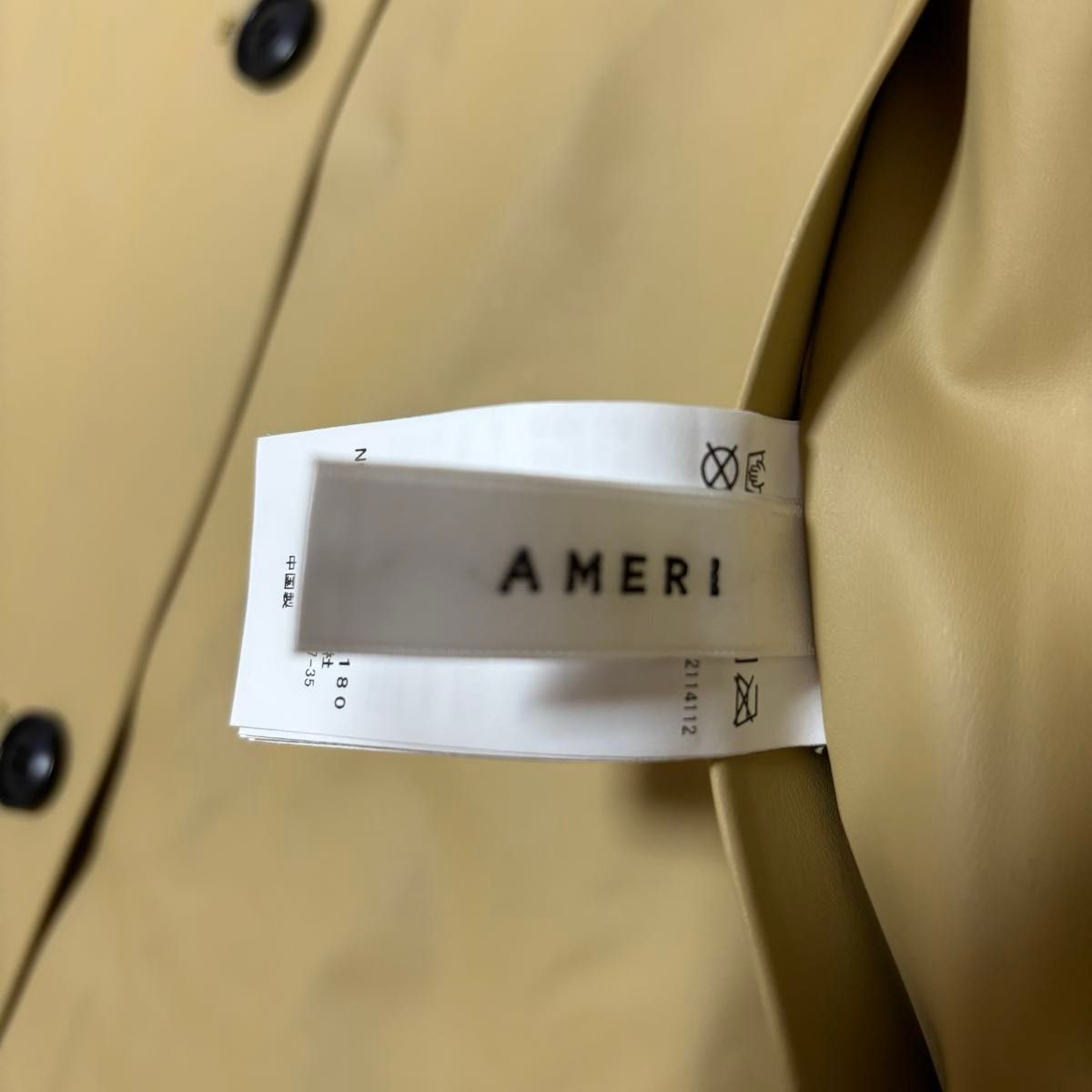 新作】24ss アメリヴィンテージ CASUAL LIKE CAPA COAT M 晴雨 新作】24ss アメリヴィンテージ CASUAL LIKE CAPA COAT M 晴雨