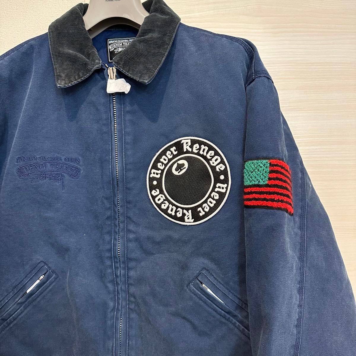 STUSSY Denim Tears Canvas Jacket S ステューシー デニム STUSSY Denim Tears Canvas Jacket S ステューシー デニム