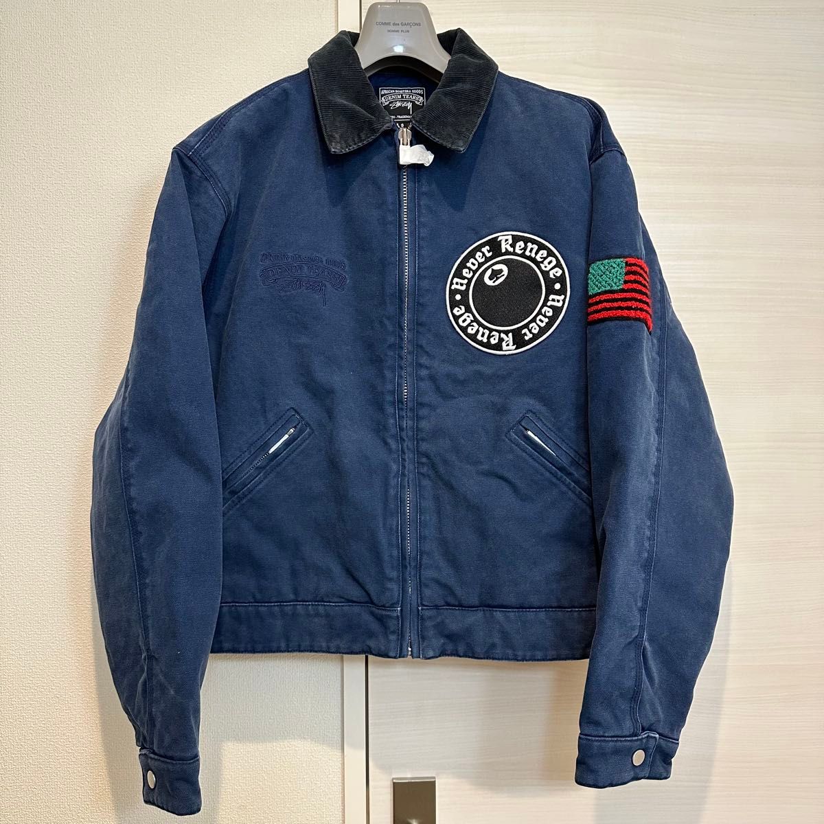 STUSSY Denim Tears Canvas Jacket S ステューシー デニム STUSSY Denim Tears Canvas Jacket S ステューシー デニム
