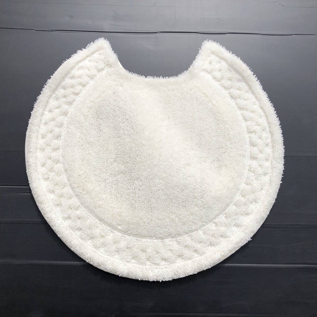 boruga toilet mat ( white ) new goods [ made in Japan ]