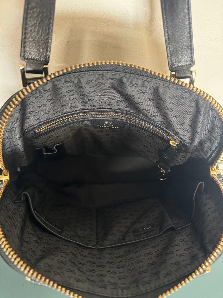 アニヤハインドマーチ トートバッグ ハンドバッグ MAXI ZIP アニヤハインドマーチ トートバッグ ハンドバッグ MAXI ZIP