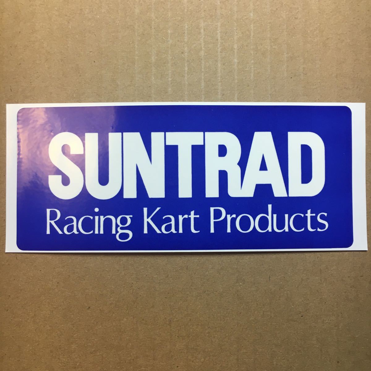 SUNTRADE Racing Kart Products サントレード レーシング カート ステッカー 4種5枚セット　貴重品！_画像3
