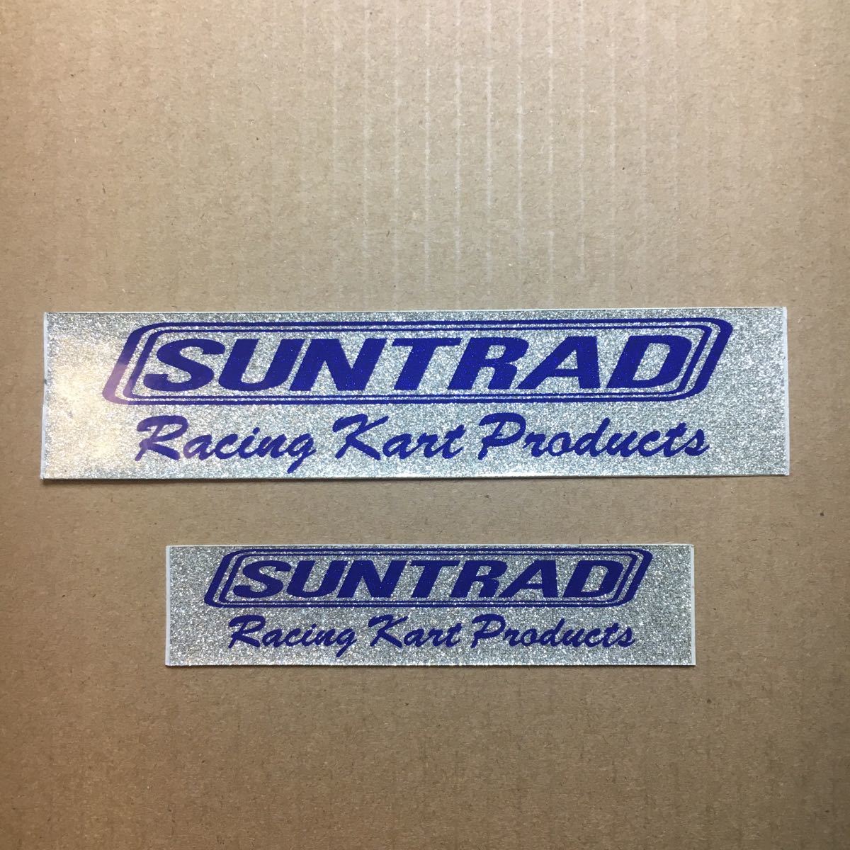 SUNTRADE Racing Kart Products サントレード レーシング カート ステッカー 4種5枚セット　貴重品！_画像4