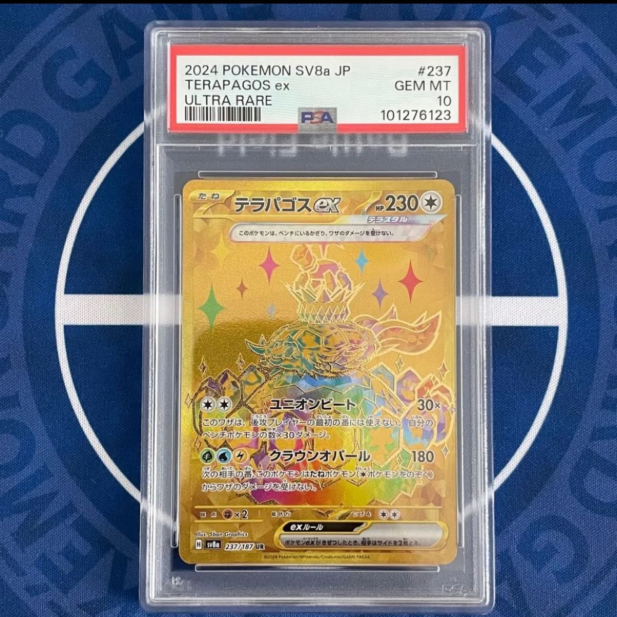 PSA10】テラパゴスex UR【ポケモンカード【テラスタルフェスex PSA10】テラパゴスex UR【ポケモンカード【テラスタルフェスex