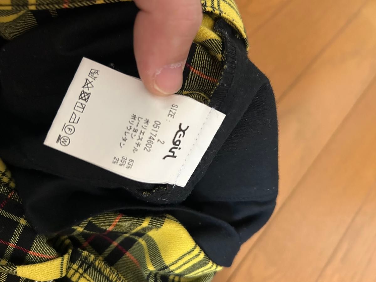 00s XGIRL ロンドンタータンチェック チェックパンツ ボンテージ 00s XGIRL ロンドンタータンチェック チェックパンツ ボンテージ