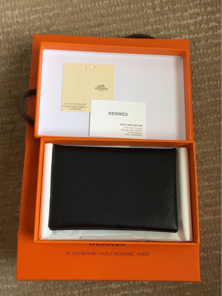エルメス カルヴィ ノワール ブラック 黒 HERMES カルヴィデュオ エルメス カルヴィ ノワール ブラック 黒 HERMES カルヴィデュオ