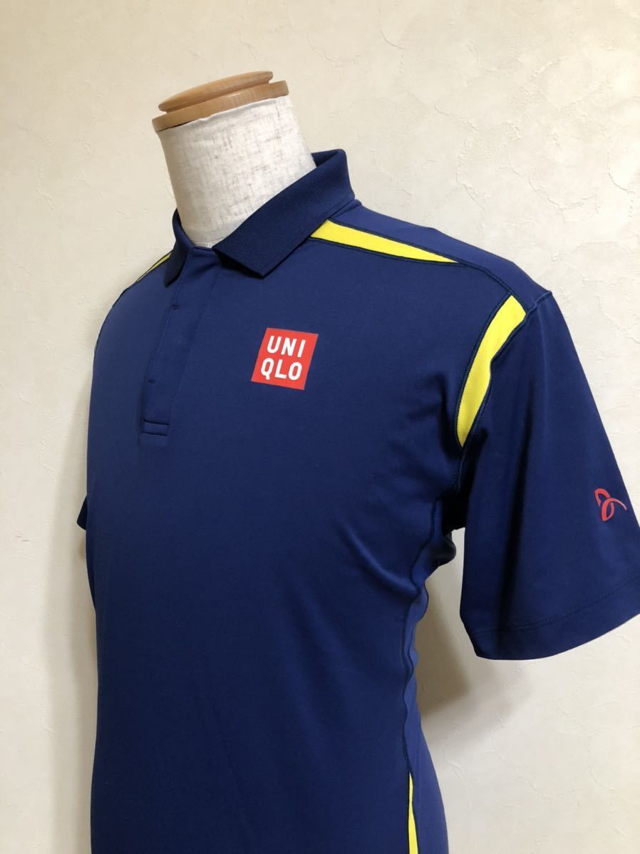 UNIQLO ユニクロ テニス ウェア ジョコビッチ ドライEXポロシャツ 全豪