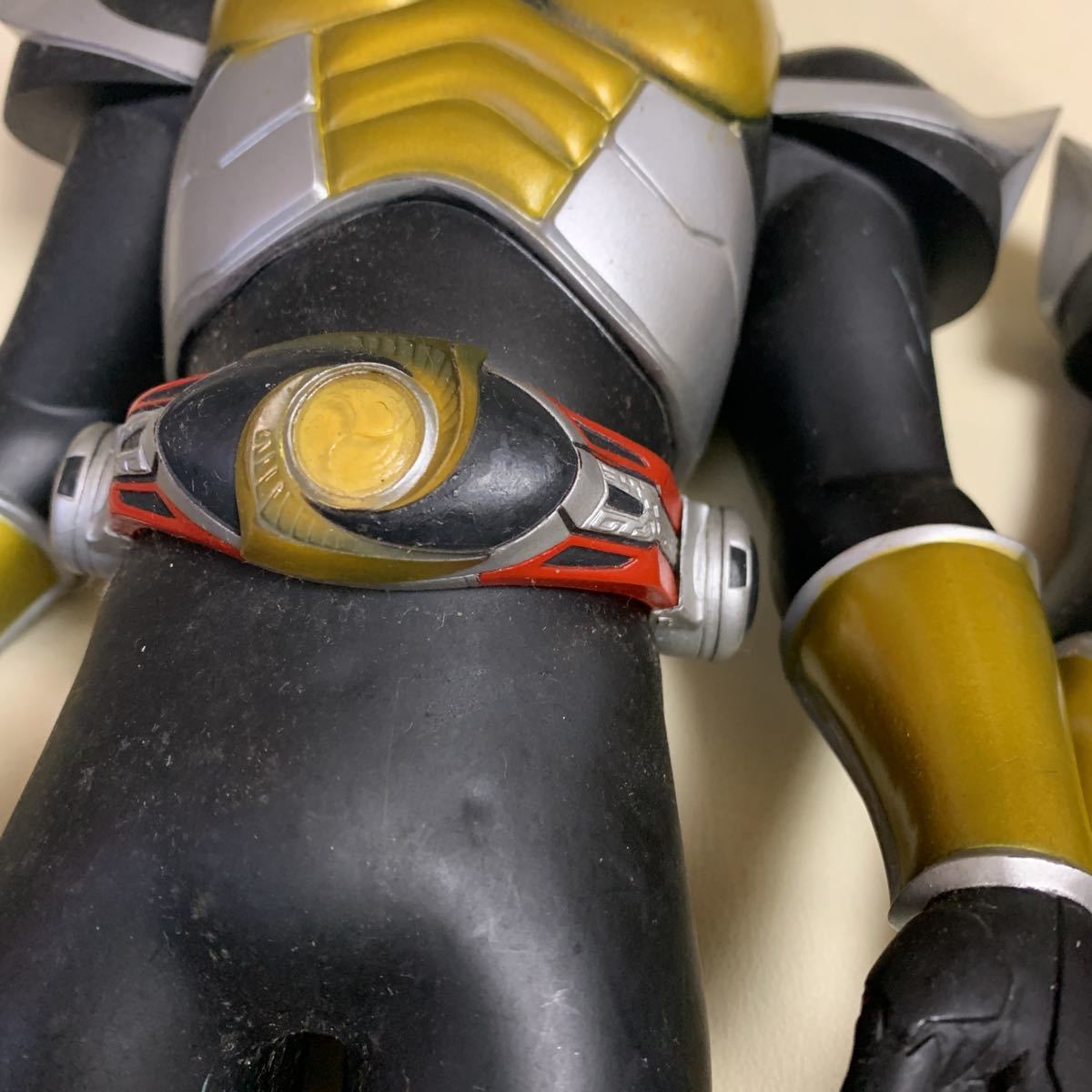  Kamen Rider Agito [2002 year * present . thing ] big sofvi figure not for sale * price less [ store exhibition goods *2 point set ] present condition reality goods delivery 