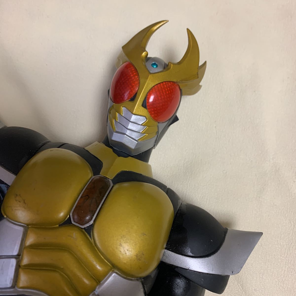  Kamen Rider Agito [2002 year * present . thing ] big sofvi figure not for sale * price less [ store exhibition goods *2 point set ] present condition reality goods delivery 