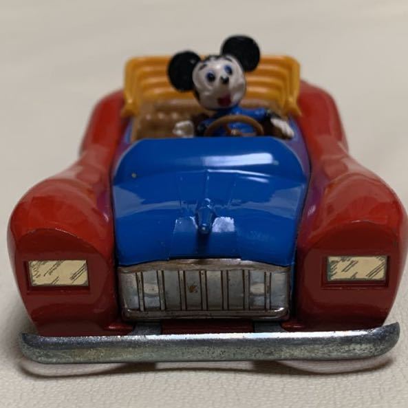 ミッキーマウス［ TOPOLINO POLISTIL ］イタリア製［ビンテージ・ドライブミッキー］メタル製・重い！［コレクション保管品・現状現品渡_画像4