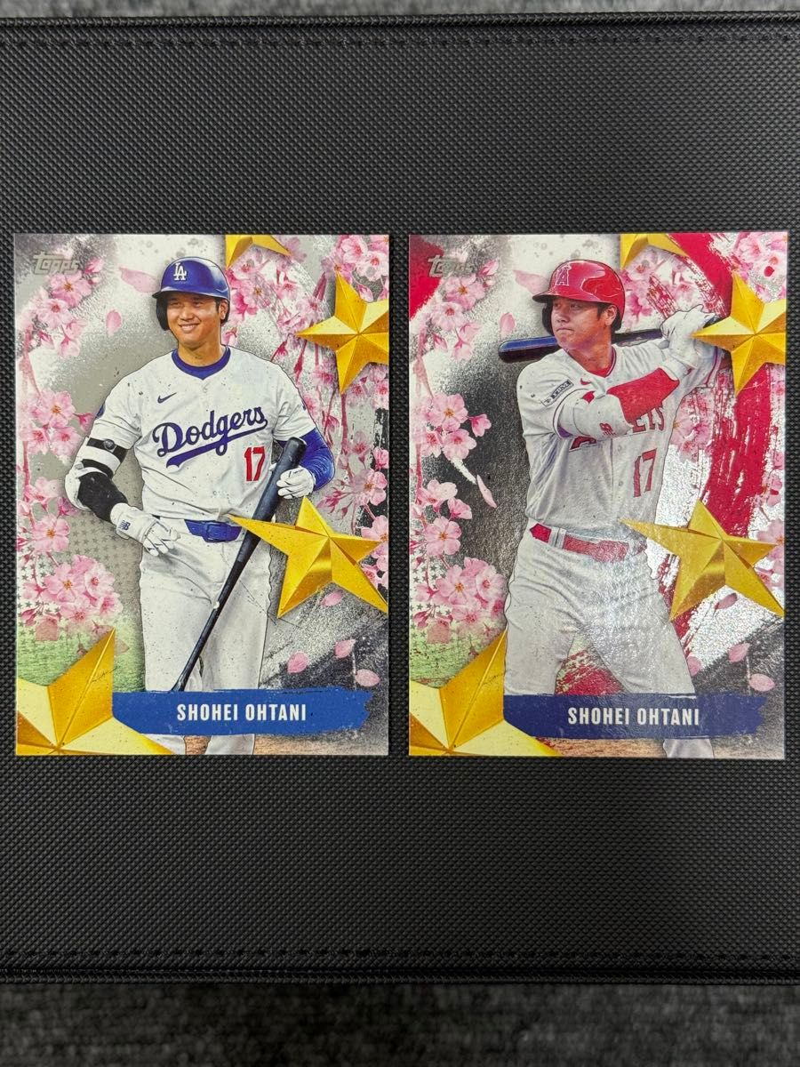 Topps 2025 東京シリーズ series1 大谷翔平 桜インサート 2枚 Topps 2025 東京シリーズ series1 大谷翔平 桜インサート 2枚