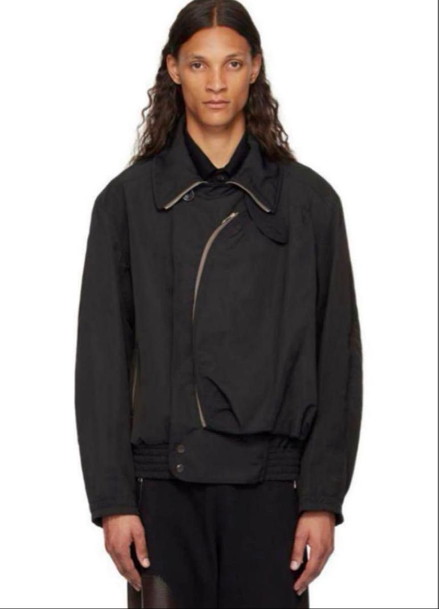 DRIES VAN NOTEN ブルゾン(その他) 黒 2007724D0061 Dries Van Noten Viller 9102 M W Jacket ドリスヴァンノッテン