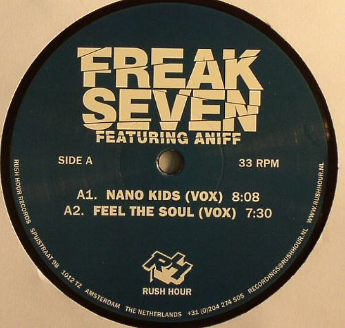 新品未使用 Freak Seven / Nano Kids/Feel The Soul 12inchレコード　送料無料 (0329)