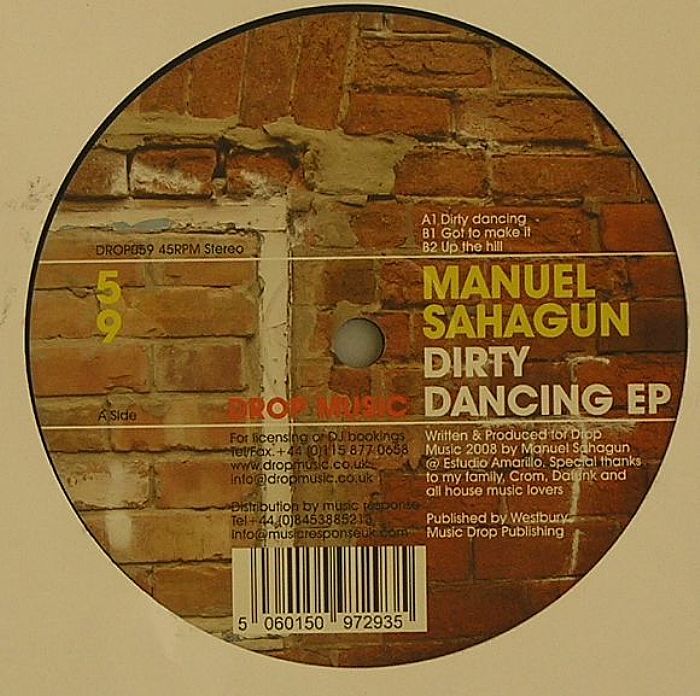 新品未使用 Manual Sahagun / Dirty Dancing EP 12inchレコード (0588)