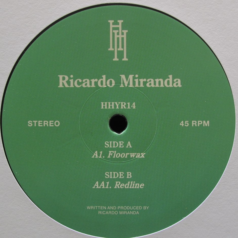 新品未使用 Ricardo Miranda/Floorwax 12inchレコード　送料無料 (0857)