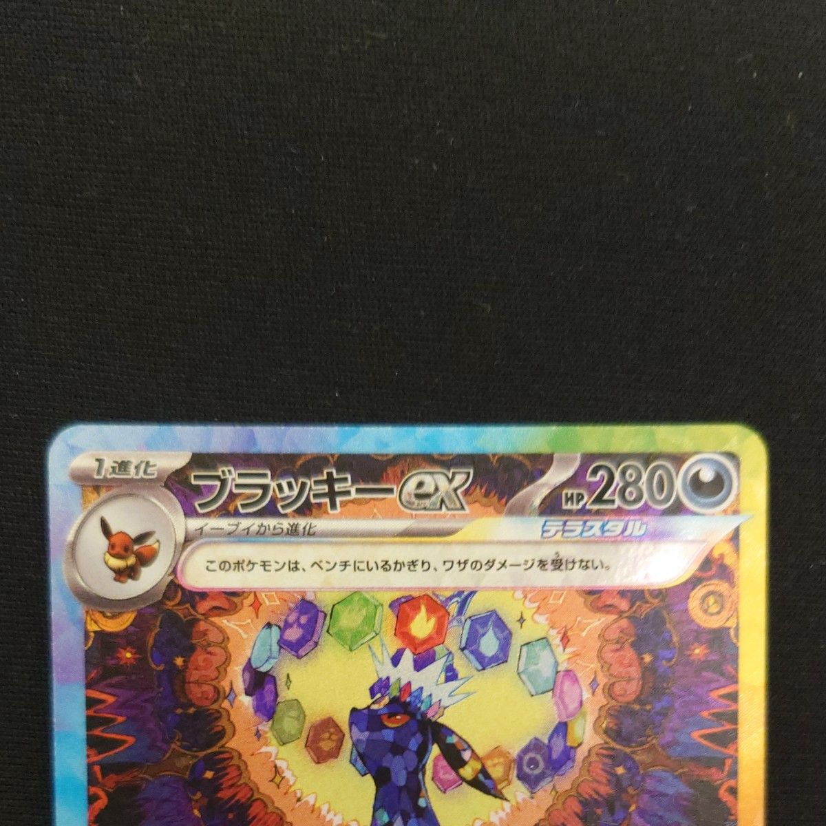 ポケモンカード ブラッキーex SAR テラスタルフェスex SV8a ポケモンカード ブラッキーex SAR テラスタルフェスex SV8a