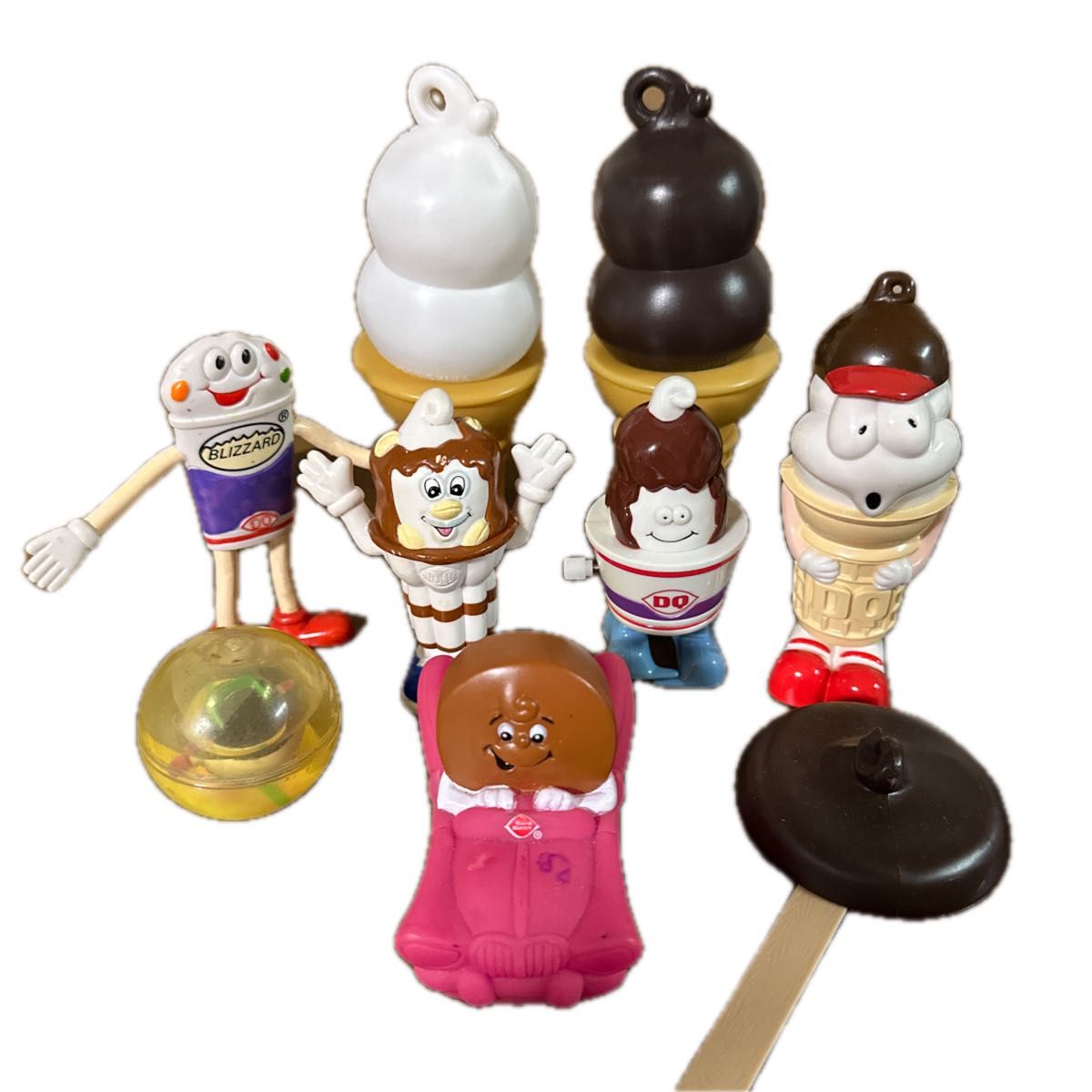 デイリークイーン Dairy Queen セット ミールトイ ヴィンテージトイ Dairy Queen フィギュア セット デザート系おもちゃ まとめ売り