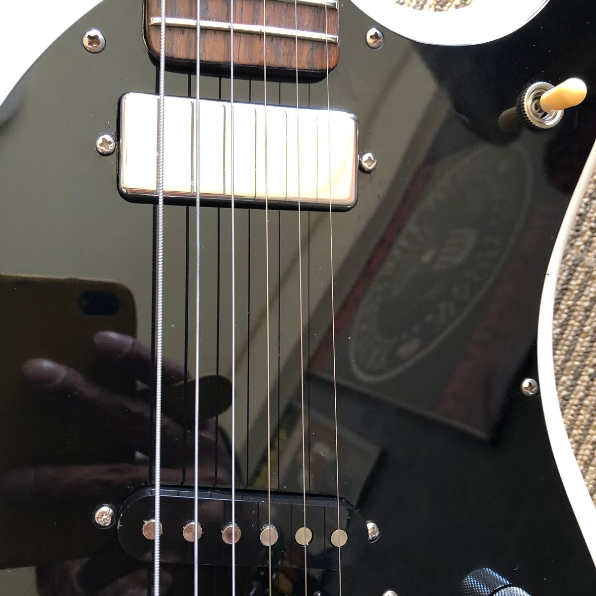 超貴重！黒雲製/Mosrite・MarkⅡ-ジョニーラモーンモデル