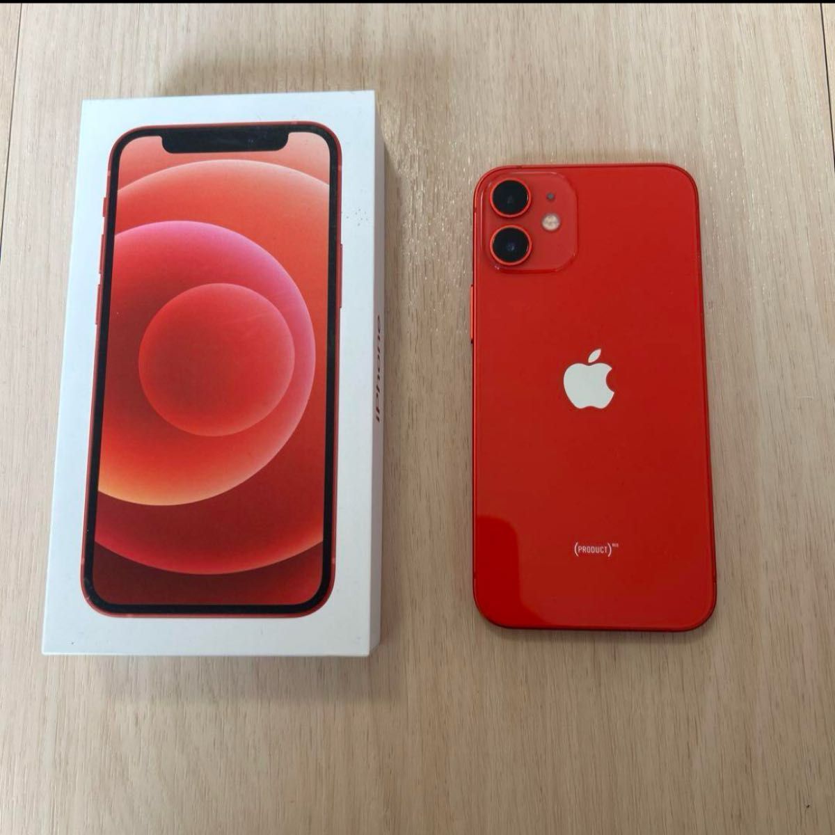 iPhone 12mini red 赤　美品