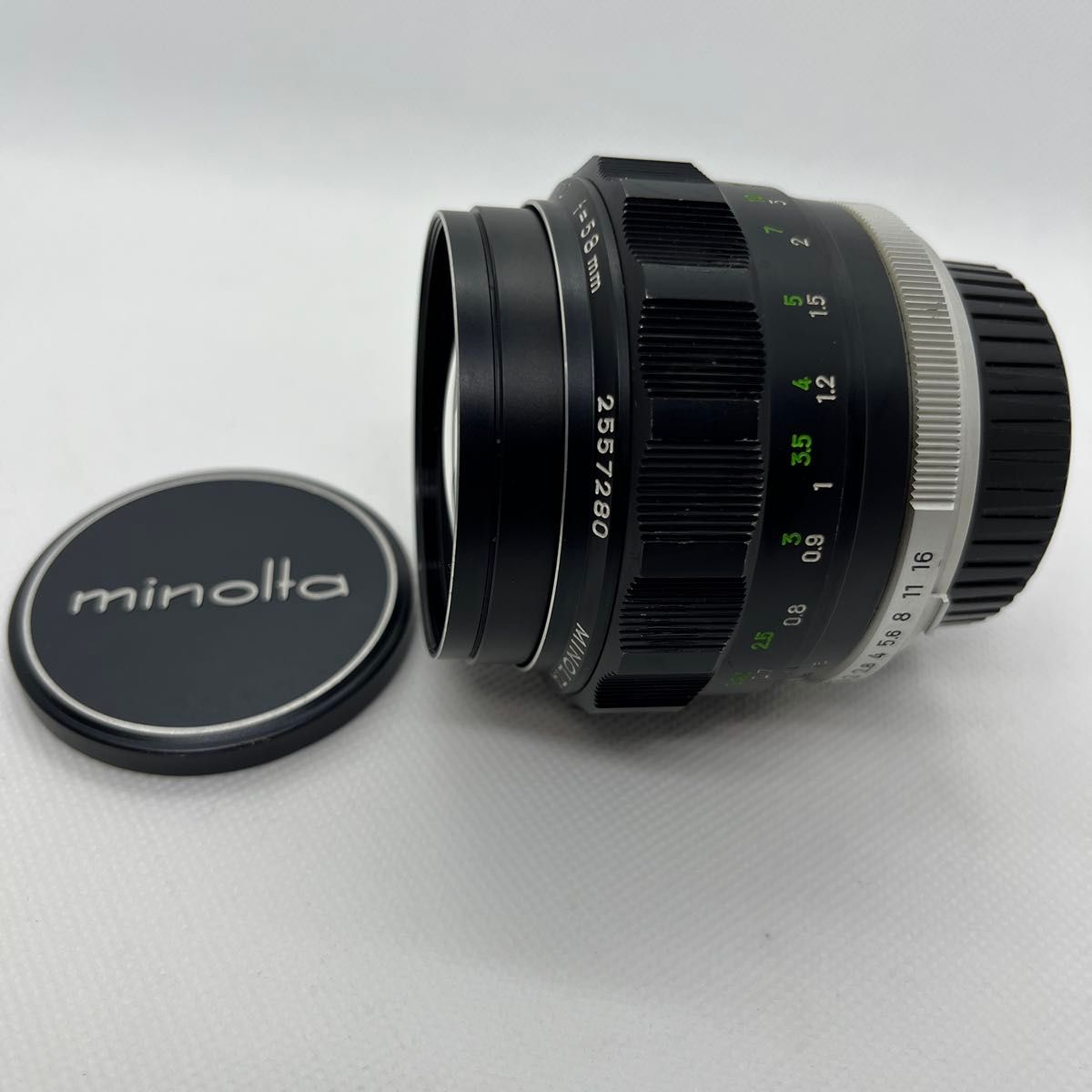最終値 ミノルタ Minolta MC Rokkor PG 58mm F1 2 MCマウント 最終値 ミノルタ Minolta MC Rokkor PG 58mm F1 2 MCマウント