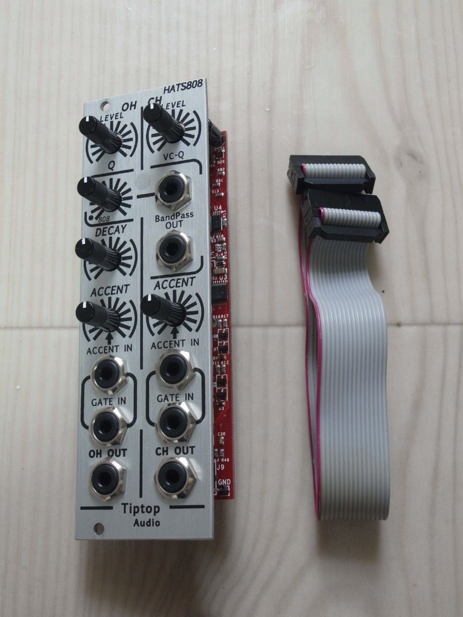Tiptop Audio HATS808 Hi-Hats ハイハット ハット ドラム Tiptop Audio HATS808 Hi-Hats ハイハット ハット ドラム