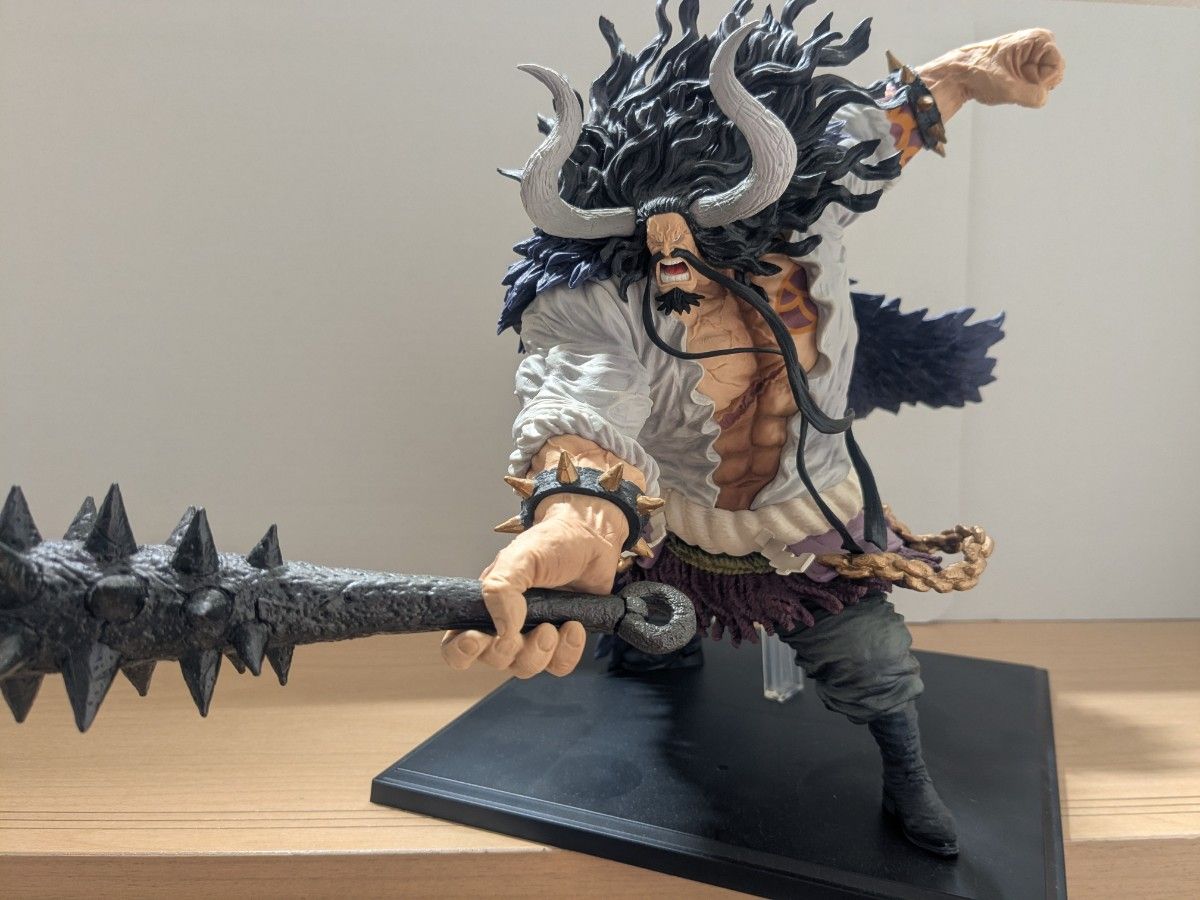 ワンピース 一番くじ ガイドウ キング 2体セット 一番くじ ワンピース カイドウ&キング&クイーン フィギュア