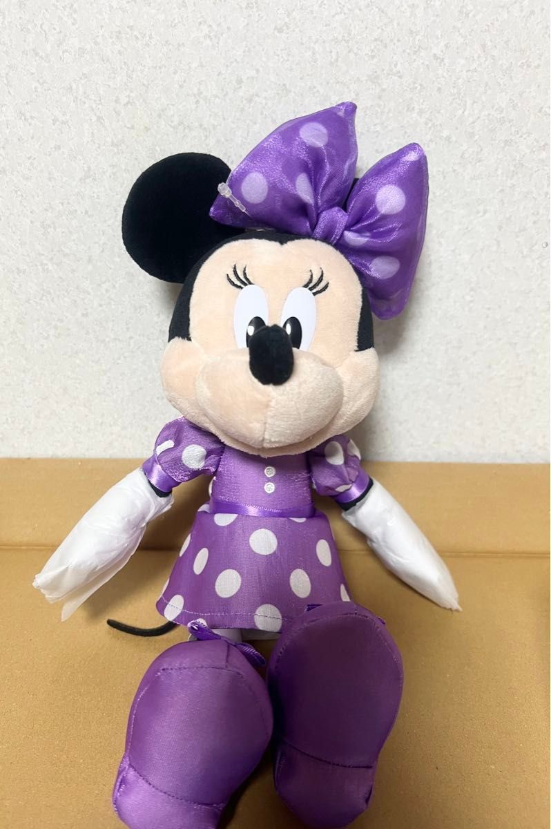 ミニー ぬいぐるみチャーム むらさき ミニーちゃん ディズニー ミニー ぬいぐるみチャーム むらさき ミニーちゃん ディズニー