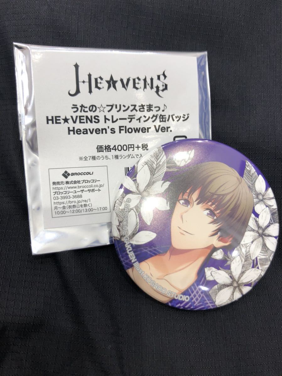 うたの☆プリンスさまっ♪ うたプリ HE★VENS HEAVENS GARDEN ヘヴ庭 缶バッジ 鳳瑛二 鳳 瑛二_画像1