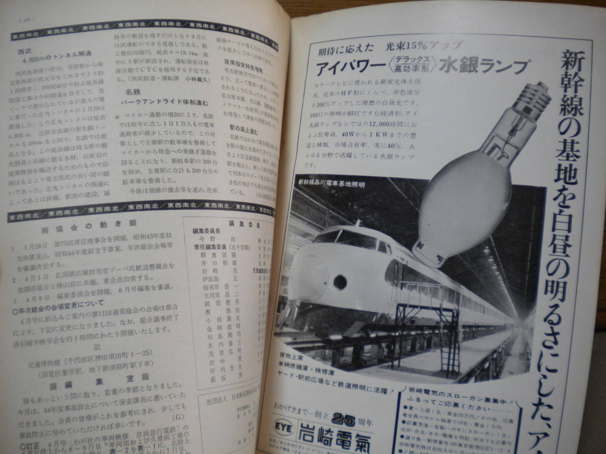 日本鉄道運転協会誌★「運転」協会誌　1969年５月★古本_画像6