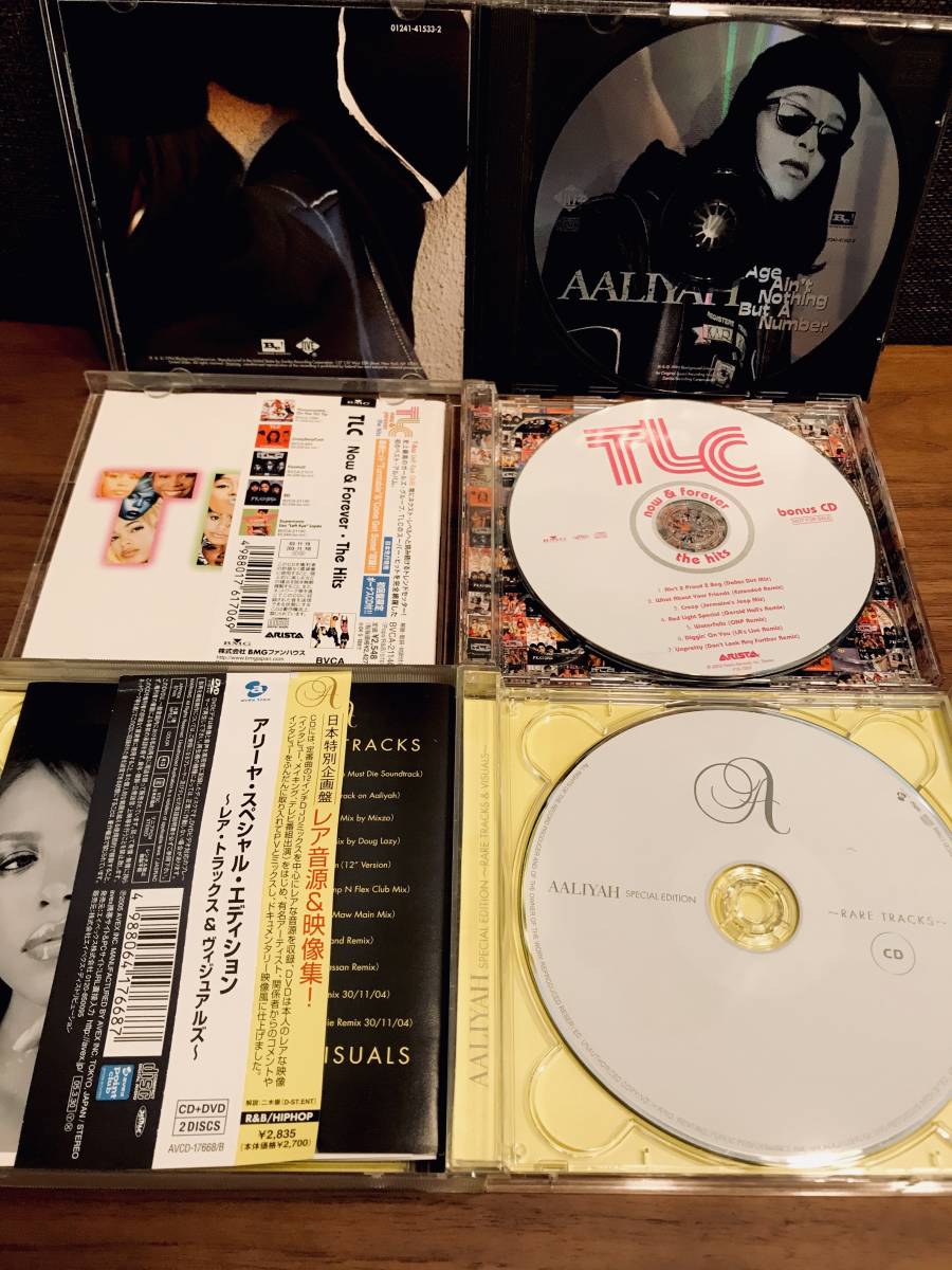 送料無料　AALIAH DVD付き TLC BEST 3枚セット