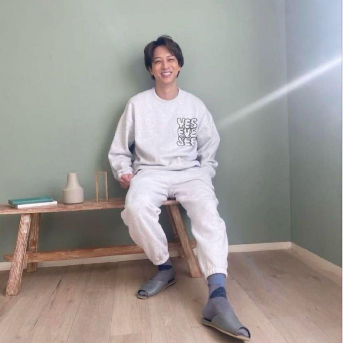 timelesz 寺西拓人 着用 YESEYESEE イエスアイシー スウェット timelesz 寺西拓人 着用 YESEYESEE イエスアイシー スウェット