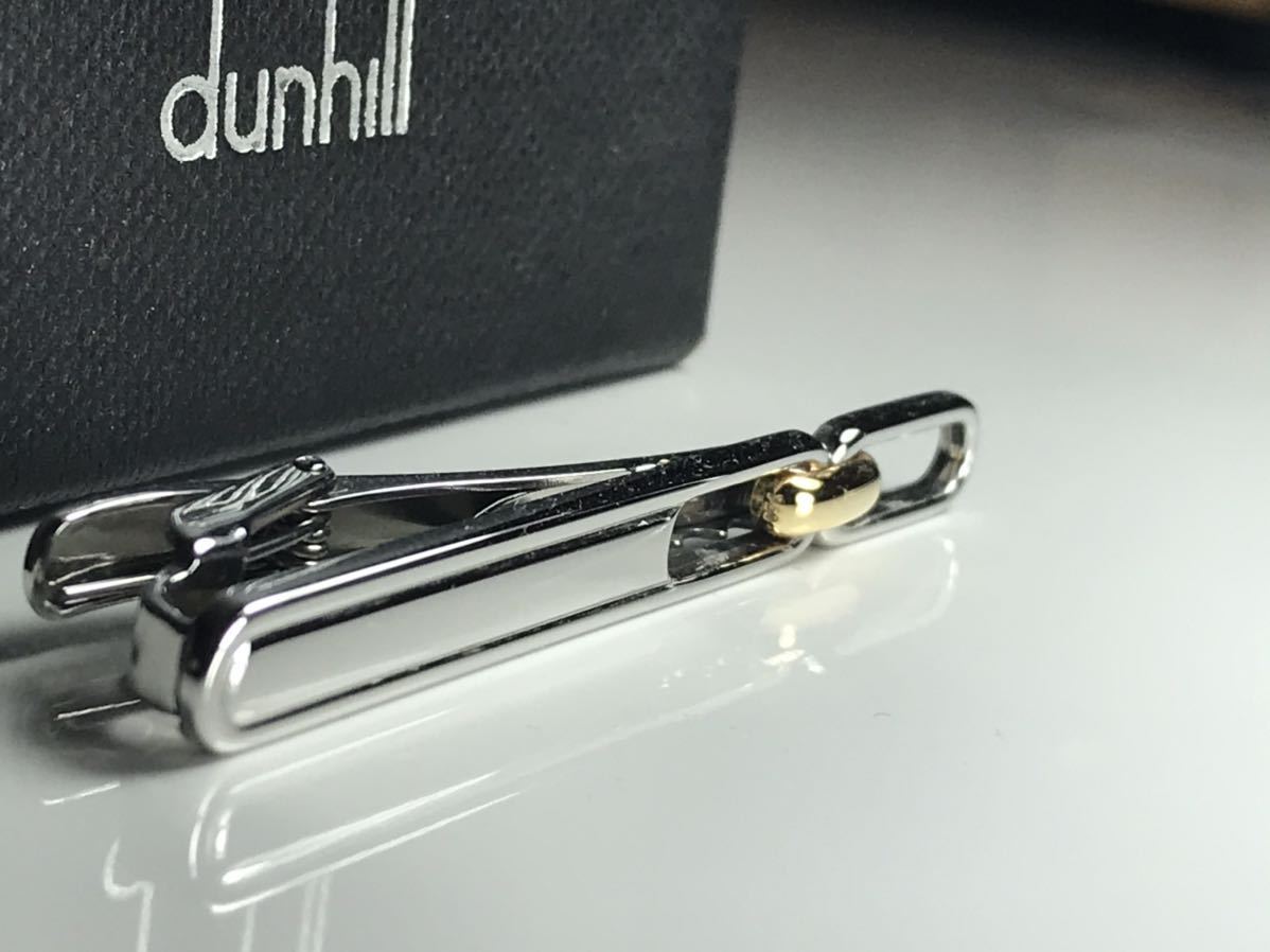  Dunhill 750.. pulling out necktie pin tiepin Thai bar box attaching 18K