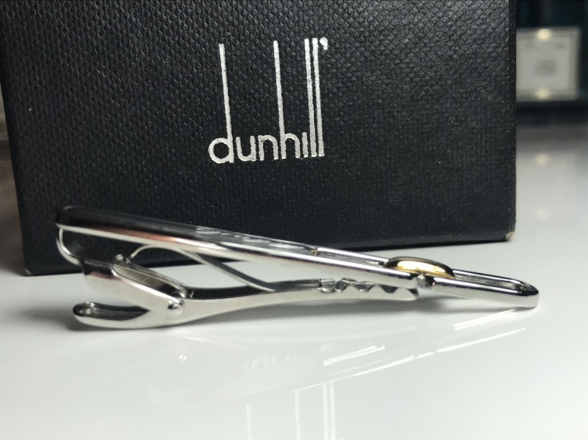  Dunhill 750.. pulling out necktie pin tiepin Thai bar box attaching 18K