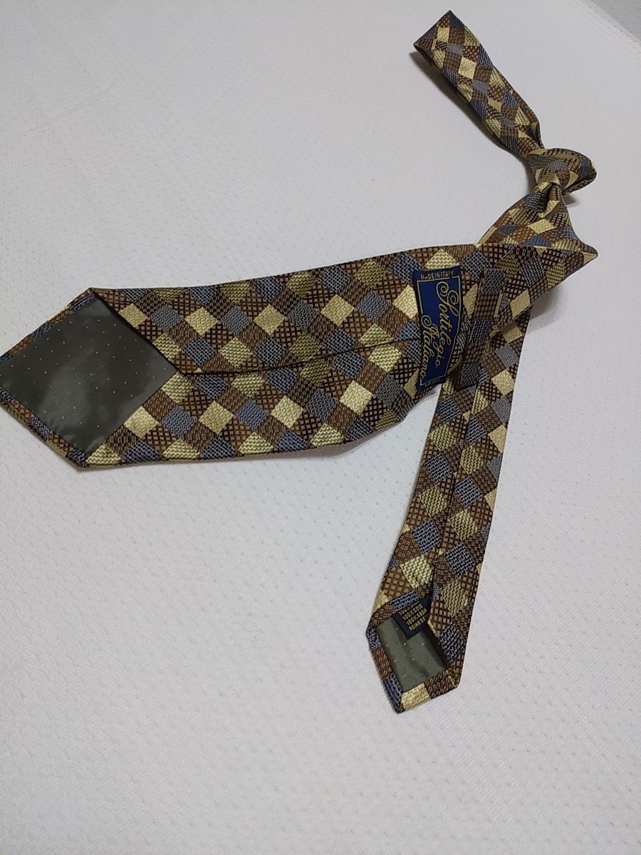 ネクタイ　柄もの　幾何学模様
