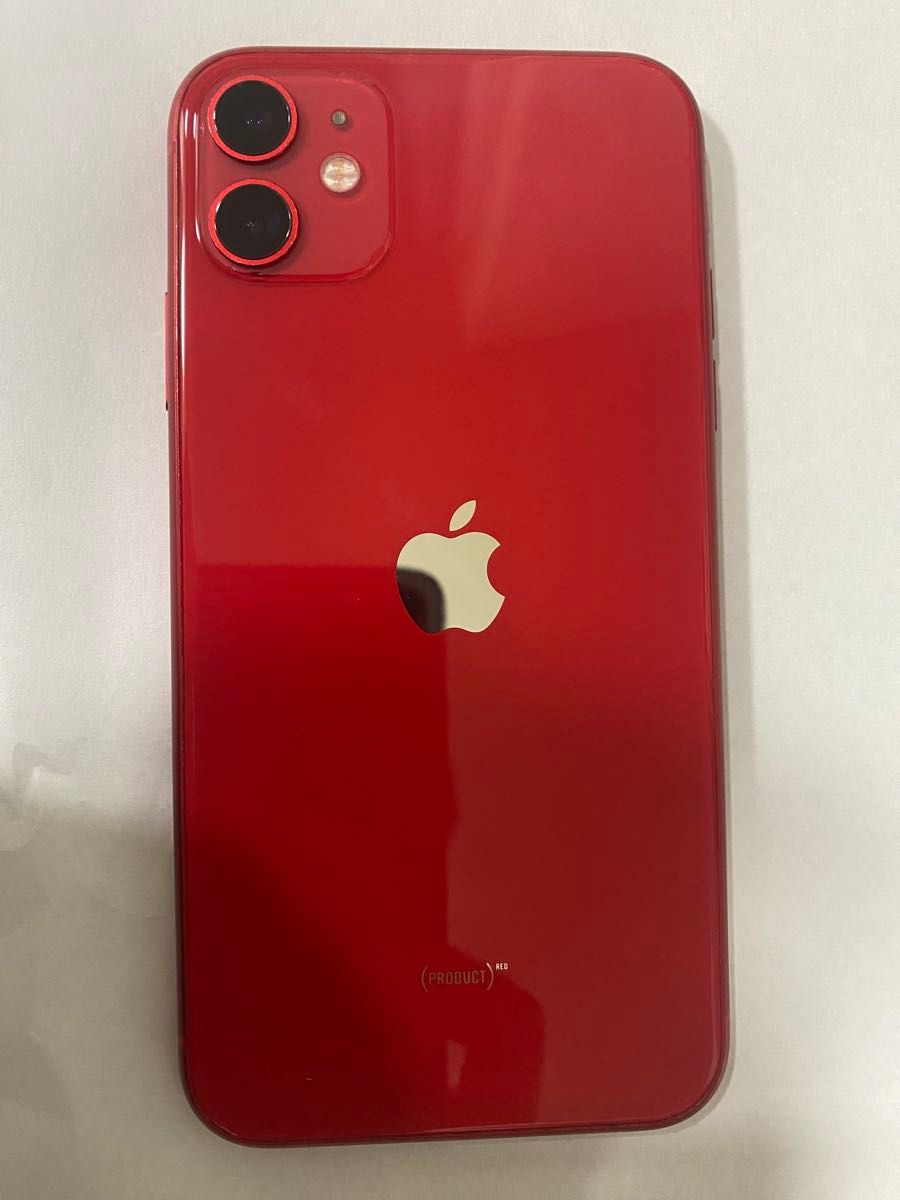 SIMフリー iPhone 11 128GB バッテリー86% 判定 レッド Apple SIMフリー iPhone 11 128GB バッテリー86% 判定 レッド Apple