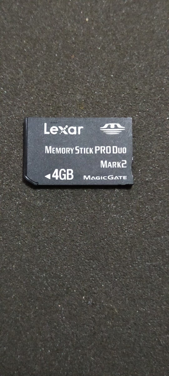 Lexar メモリースティックPRO Duo 4GB
